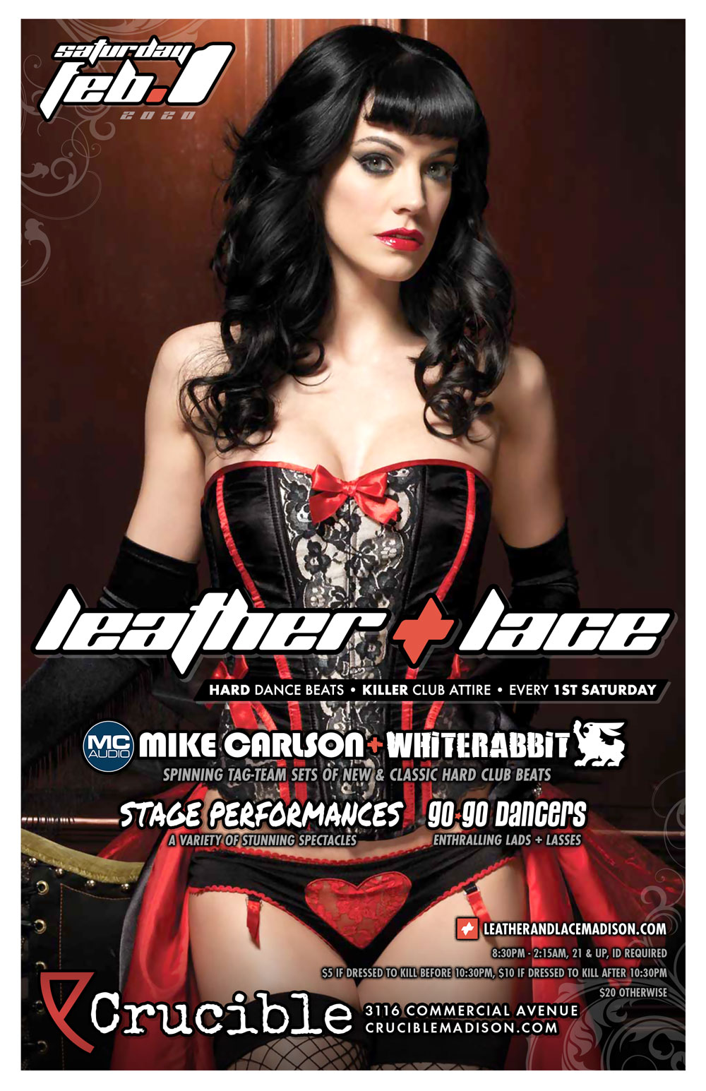 Leather + Lace: February 1st, 2020