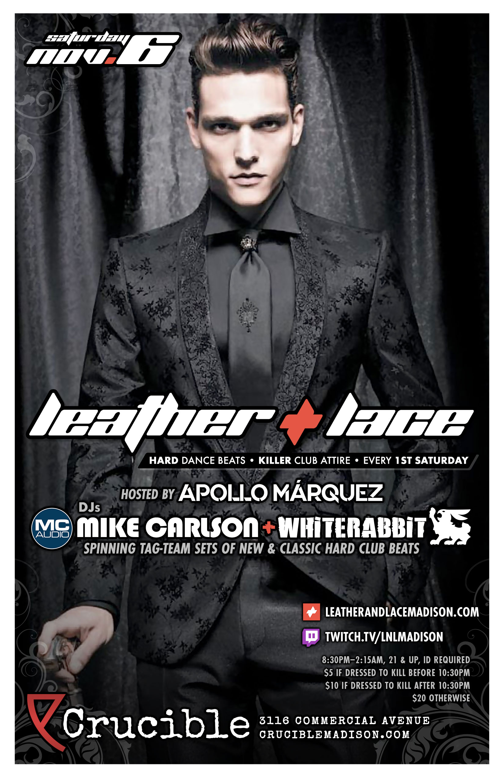 Leather + Lace: November 6th, 2021