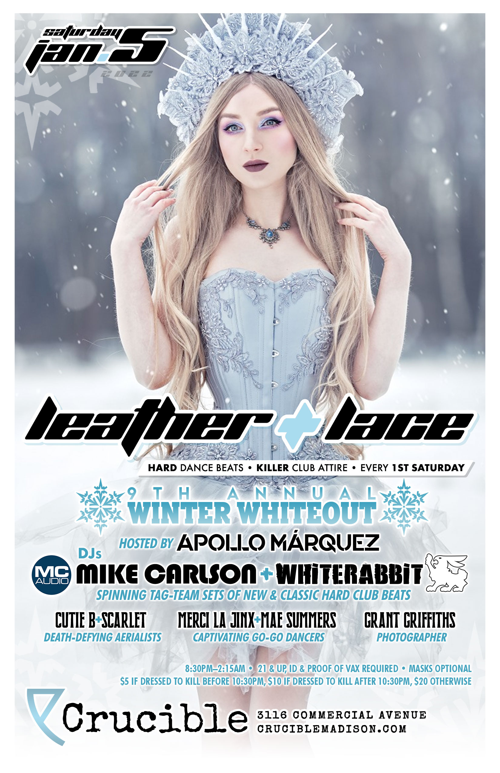 Leather + Lace: January 1st, 2022