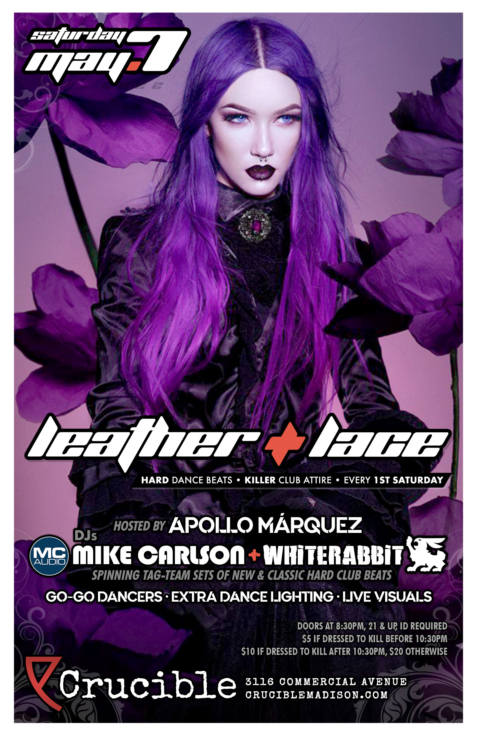 Leather + Lace: May 7th, 2022