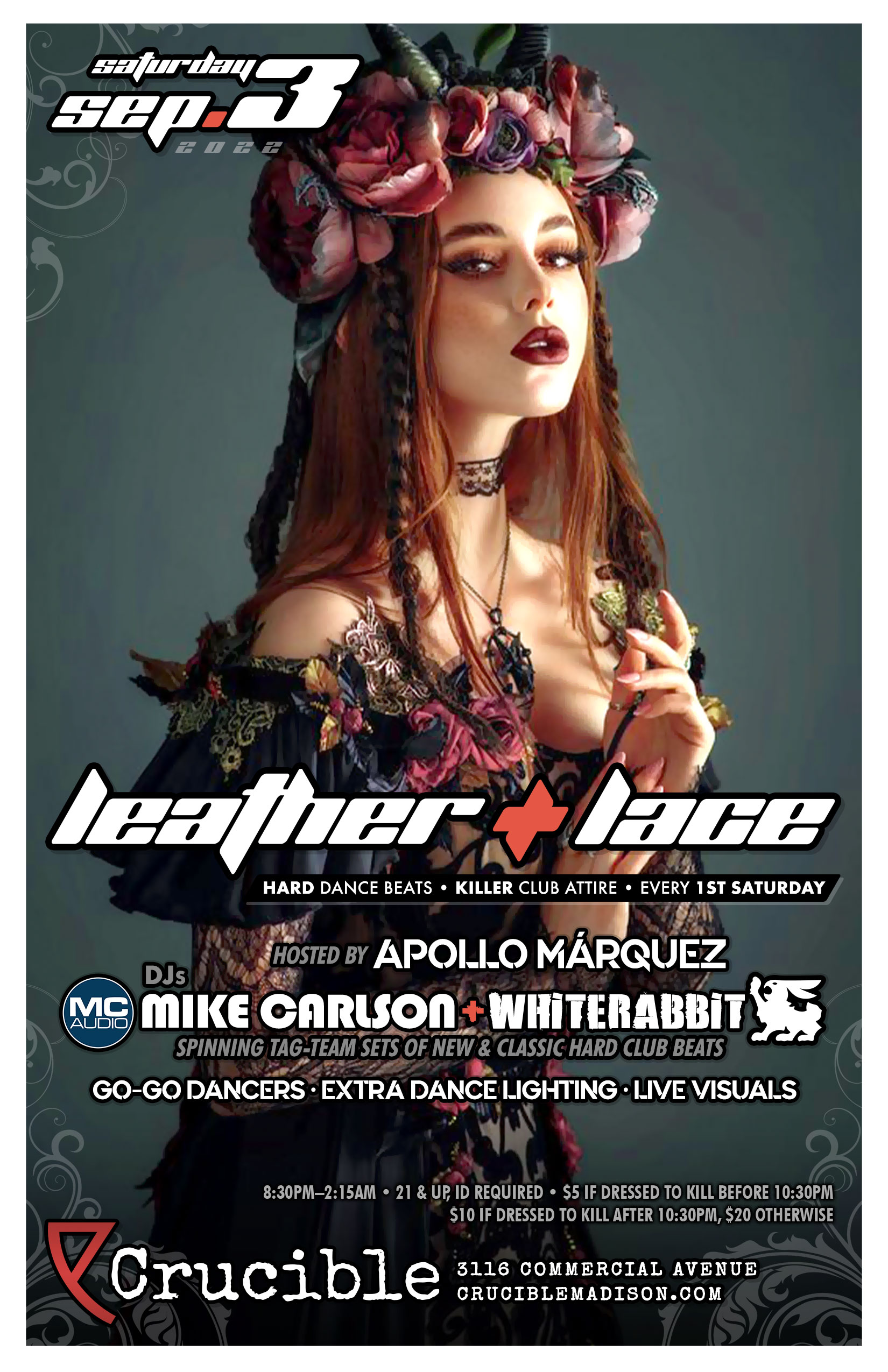 Leather + Lace: September 3rd, 2022