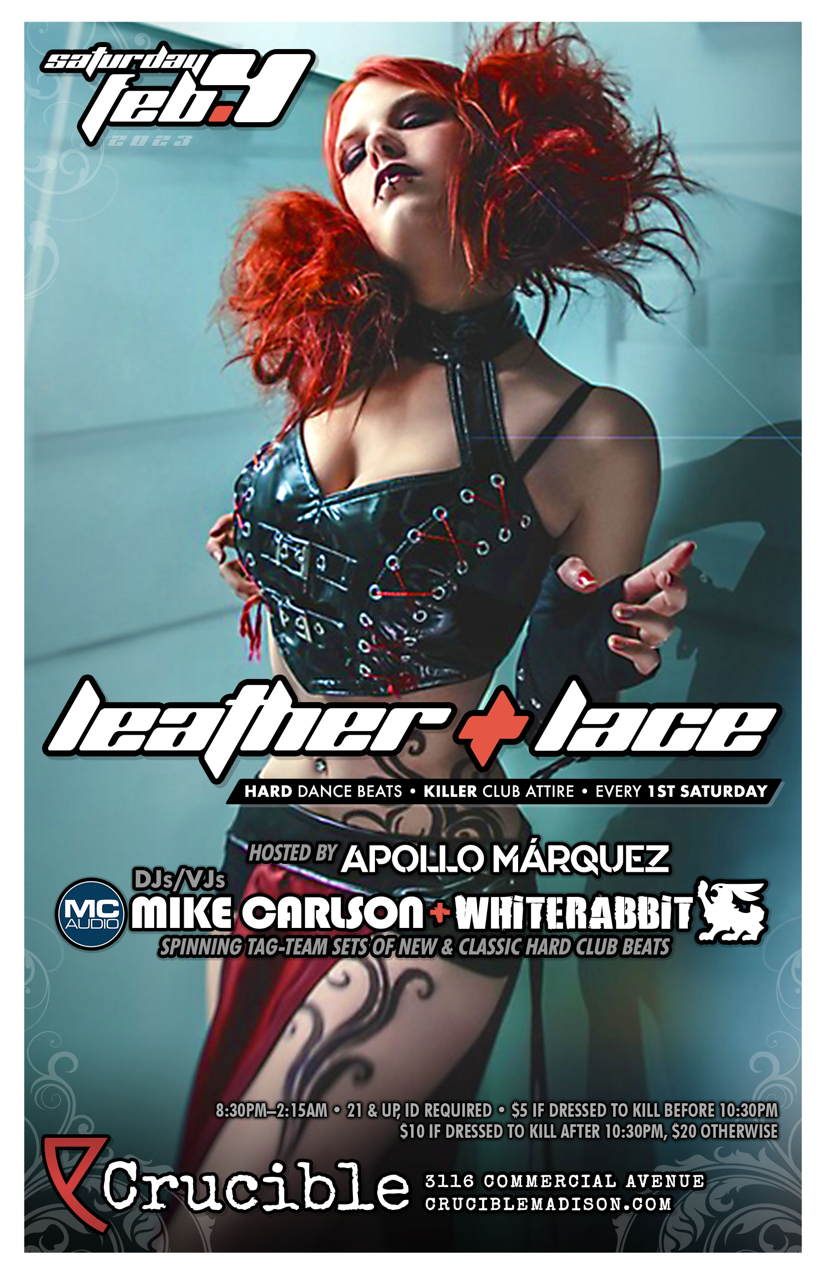 Leather + Lace: February 4th, 2022