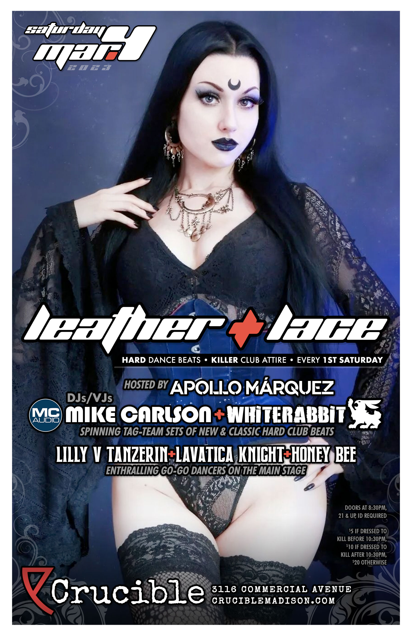 Leather + Lace: March 4th, 2022