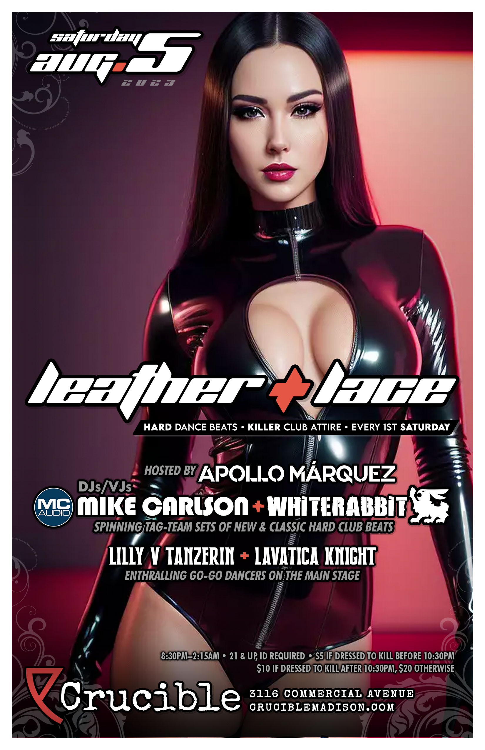 Leather + Lace: August 5th, 2023