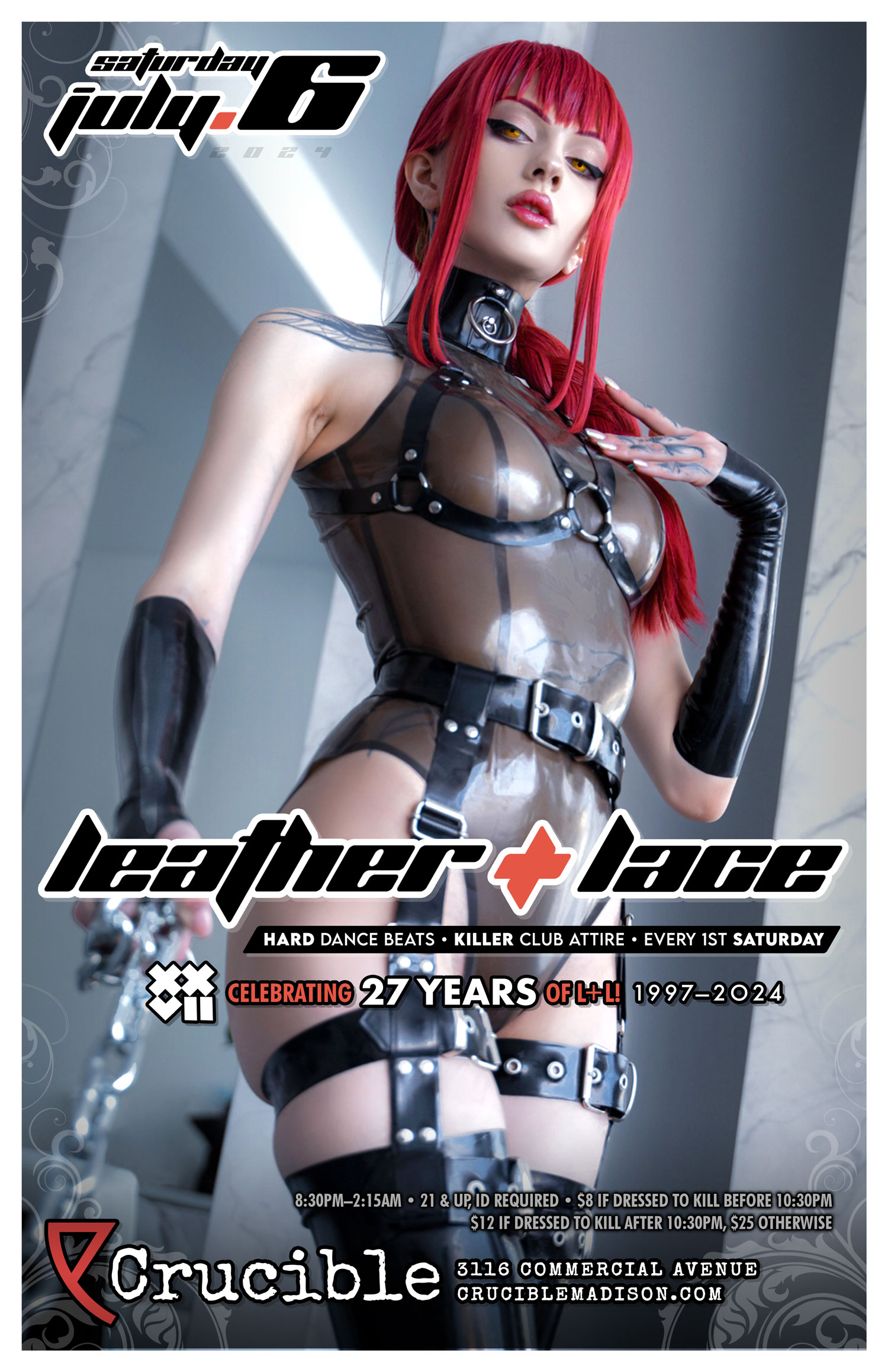 Leather + Lace: July 6th, 2024