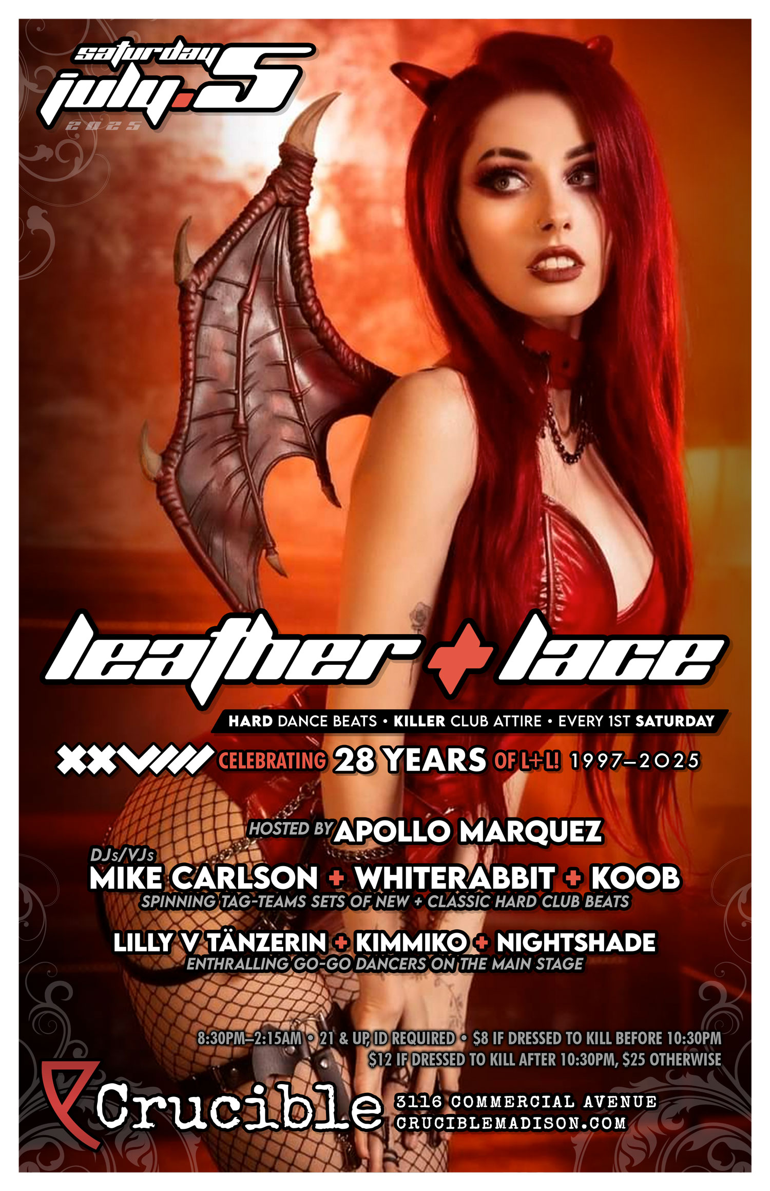 Leather + Lace: July 5th, 2025